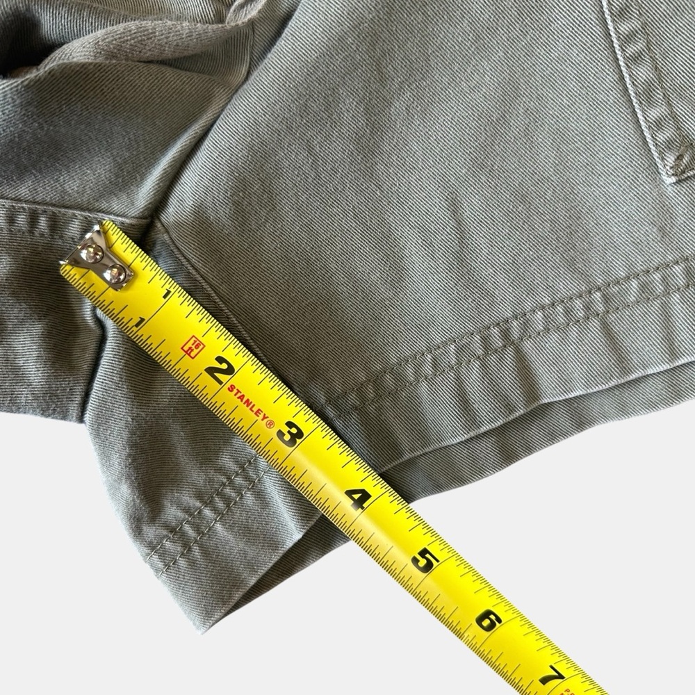 J. Crew Green Drawstring Utility Shorts - Picture 3 of 4